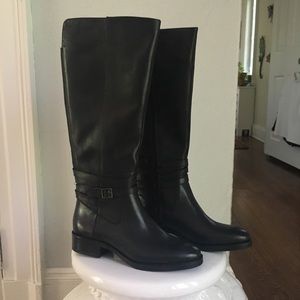 Sole Society “Branda” black riding boots